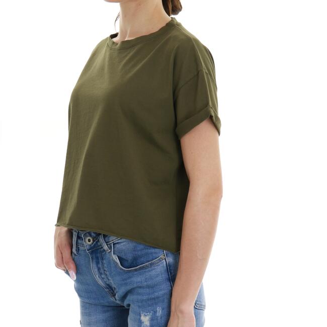 T-SHIRT CROP VICOLO - Mad Fashion | img vers.650x/